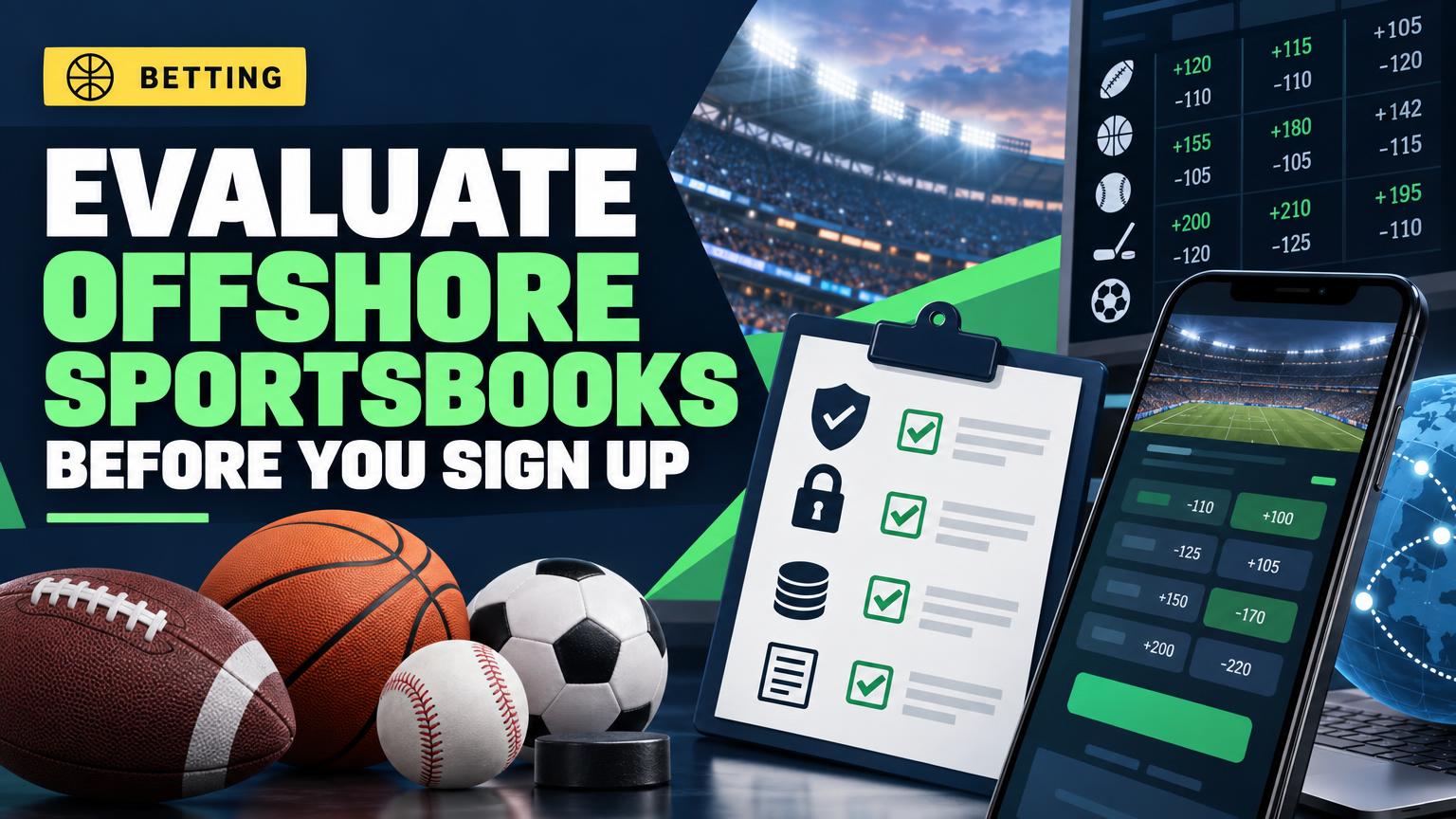 How to Evaluate Offshore Sportsbooks Before Opening an Account