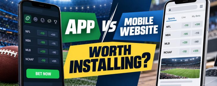 Sportsbook App vs. Mobile Website: When Is Installing Worth It?