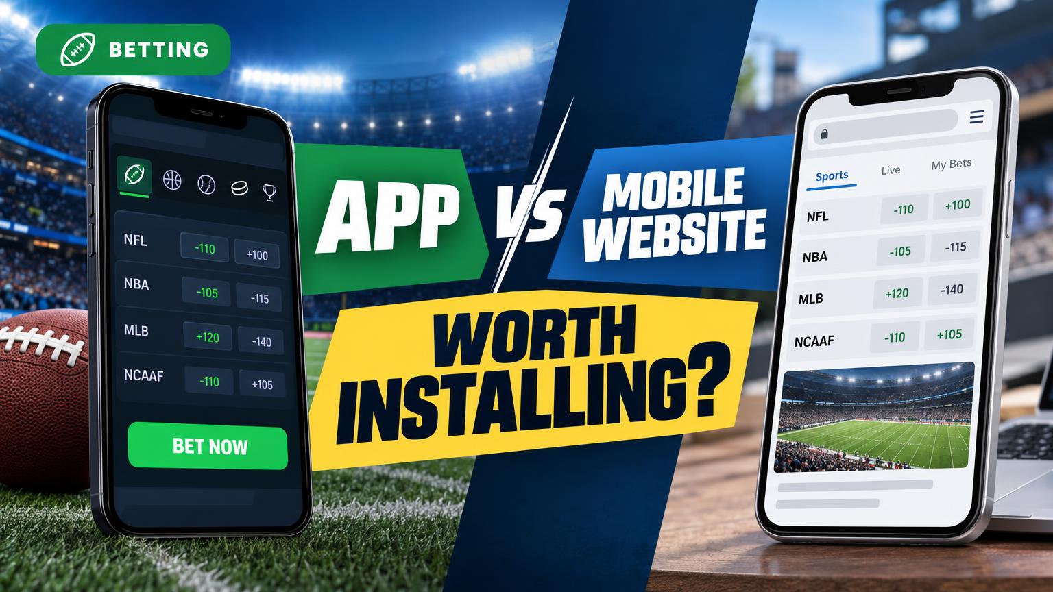 Sportsbook App vs. Mobile Website: When Is Installing Worth It?