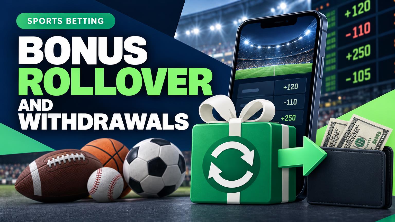 What Does Sportsbook Bonus Rollover Mean for Withdrawals?