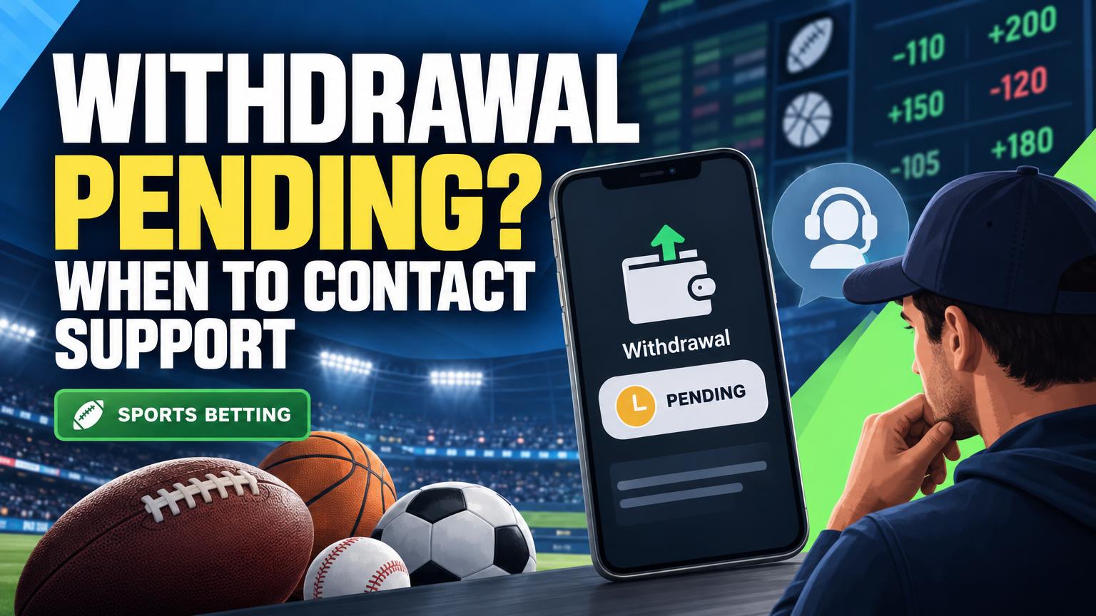 Why Is a Sportsbook Withdrawal Pending, and When Should Bettors Contact Support?
